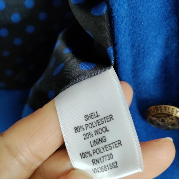 Women's 20% wool jacket with a free matching scarf - Picture 6 of 7